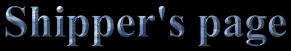 Shipper's page